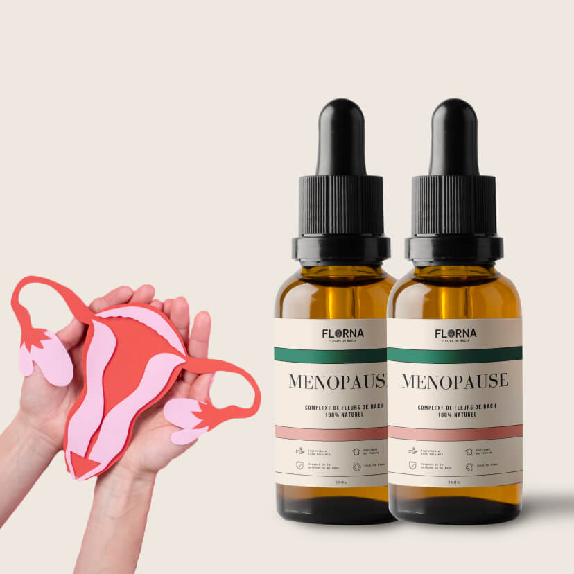 Fleurs De Bach Ménopause 30ml - Stabilité émotionnelle & Bien-être Féminin - Neuf