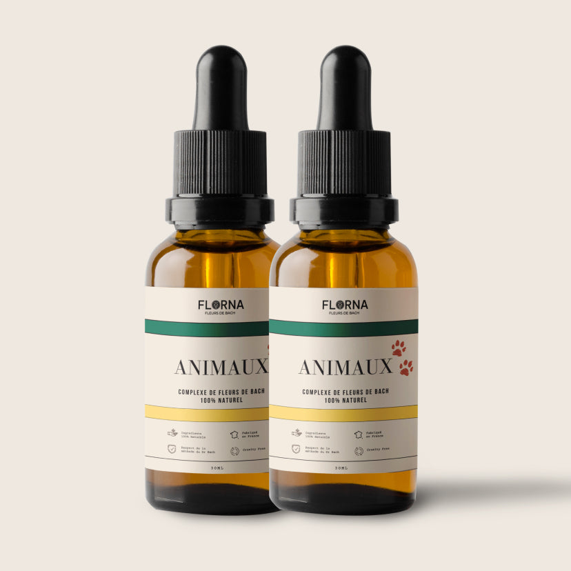 Anti-Stress Naturel pour Animaux – Fleurs de Bach