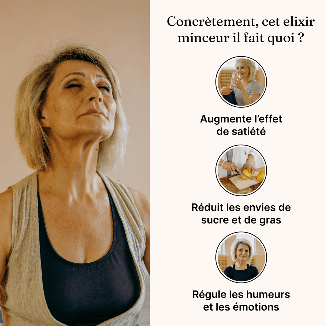élixir  minceur coupe faim régulation hormone satiété