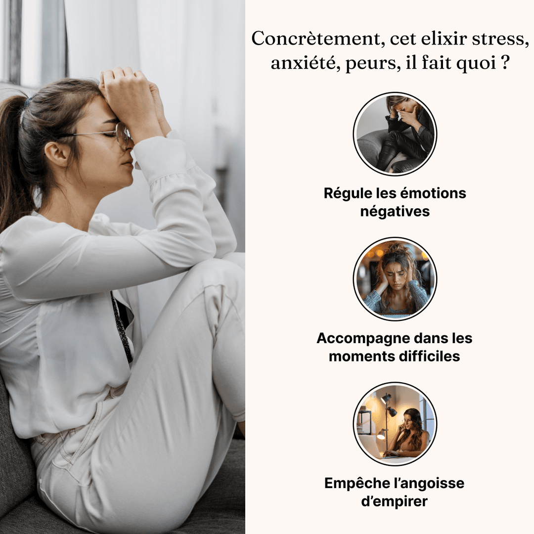 STRESS, ANXIÉTÉ ET PEURS - Fleurs de bach