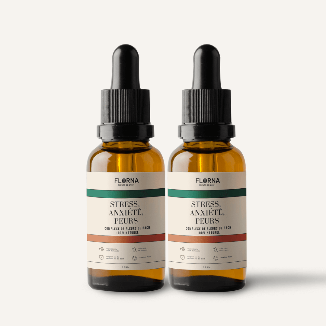 STRESS, ANXIÉTÉ ET PEURS - Fleurs de bach