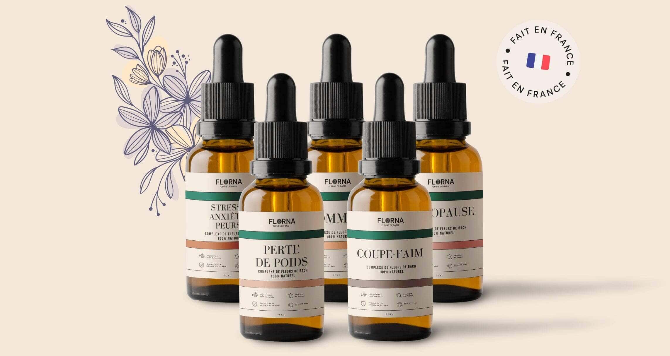 élixirs fleur de bach Florna