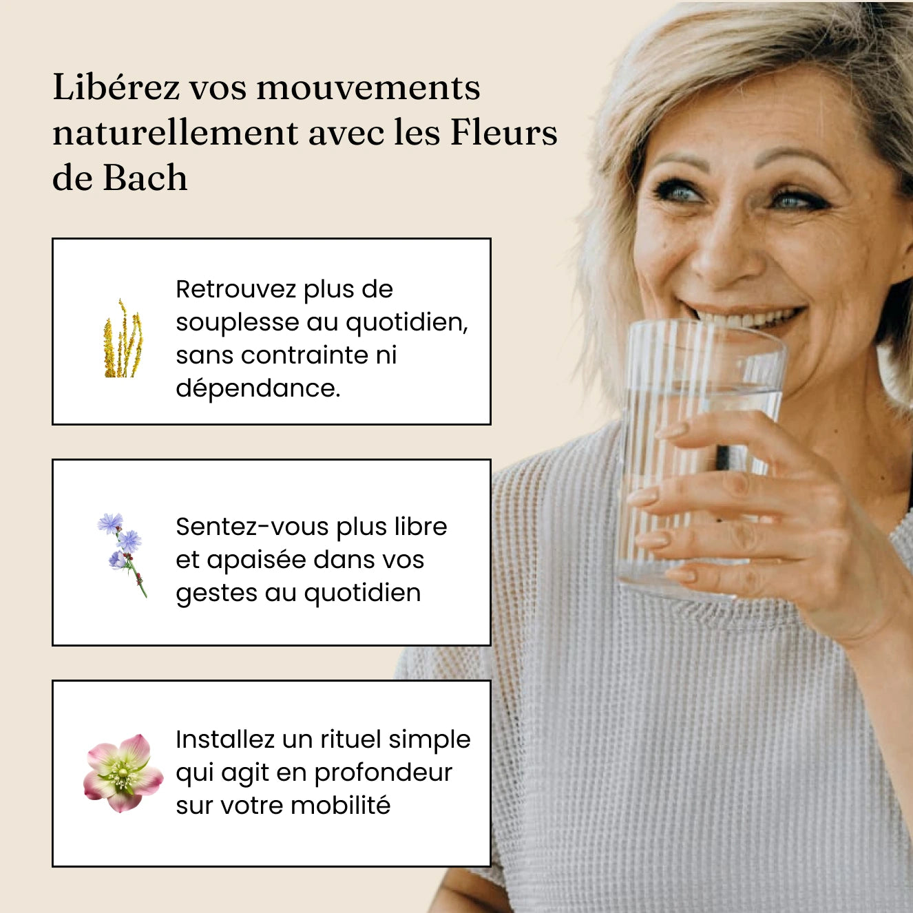 Mobilité + / Articulations - Fleurs de Bach