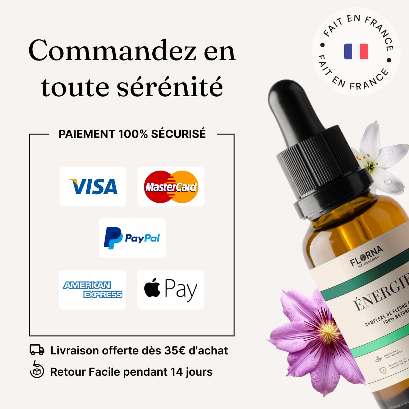 Energie - Fleurs de Bach